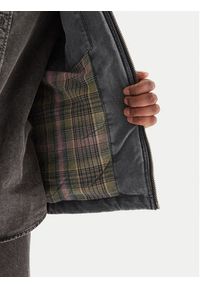 Quiksilver Kurtka jeansowa Shaper Pad EQYJK04174 Szary Regular Fit. Kolor: szary. Materiał: bawełna #5