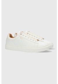 MEXX - Mexx buty Sneaker Crista kolor biały. Nosek buta: okrągły. Zapięcie: sznurówki. Kolor: biały. Materiał: guma