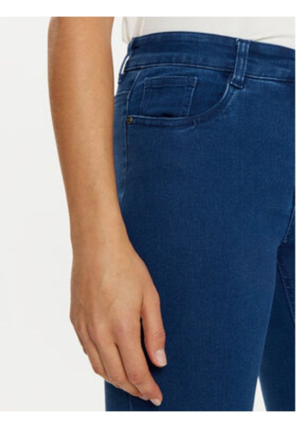 Fransa Jeansy Luxe 20613554 Niebieski Straight Fit. Kolor: niebieski