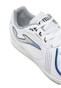 Joma Buty do piłki nożnej Dribling Indoor DRIW2402IN Biały. Kolor: biały. Materiał: mesh, materiał #6