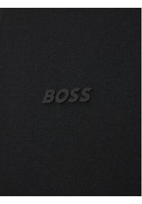 BOSS Polo Philix Tape 50537489 Czarny Regular Fit. Typ kołnierza: polo. Kolor: czarny. Materiał: bawełna #4