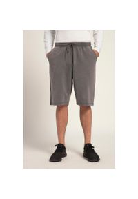 JAY-PI - Męskie Spodnie dresowe FLEXNAMIC® odzież aktywna futbol amerykański. Kolekcja: plus size. Kolor: szary. Materiał: materiał, bawełna. Sport: piłka nożna