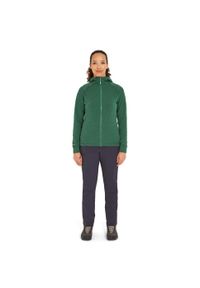 Bluza z kapturem damska Rab Nexus Hoody z kapturem. Typ kołnierza: kaptur. Kolor: zielony