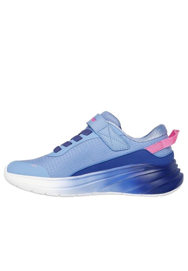 skechers - Sneakersy dla dzieci Skechers Wave 92. Okazja: na co dzień. Kolor: niebieski. Materiał: syntetyk, tkanina. Model: Skechers Sport. Sport: turystyka piesza