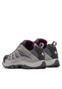 columbia - Columbia Trekkingi Crestwood™ Waterproof 2099881 Szary. Kolor: szary. Materiał: zamsz, skóra