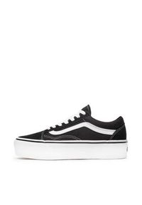 Vans Tenisówki Old Skool Platfor VN0A3B3UY28 Czarny. Kolor: czarny. Materiał: materiał