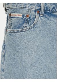 Calvin Klein Jeans Szorty jeansowe 90's LV04RB930G Niebieski Regular Fit. Kolor: niebieski. Materiał: bawełna