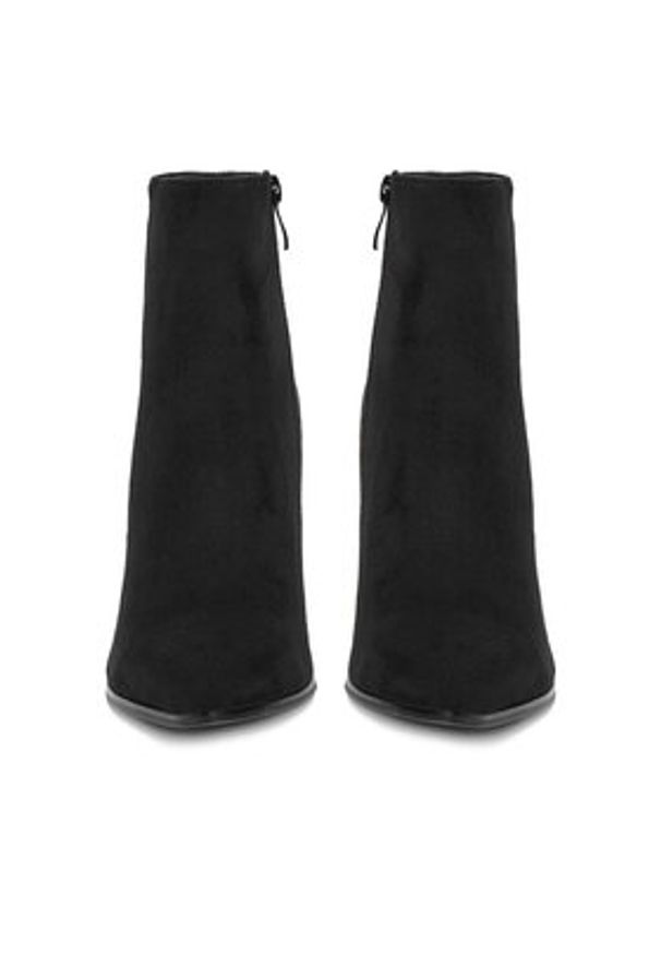 DeeZee Botki 5628-1 Czarny. Kolor: czarny. Materiał: materiał, syntetyk