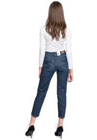 Lee - LEE CAROL DAMSKIE SPODNIE JEANSOWE NEW STRAIGHT L30UPOAW 112106801