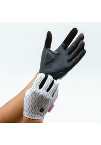 ROCKBROS - Rękawiczki sportowe Rockbros pełne wiosenno-letnie. Kolor: biały. Materiał: materiał. Sezon: lato, wiosna