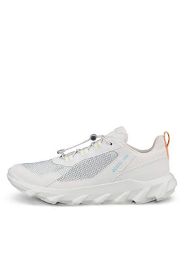ecco - ECCO Sneakersy Mx W Low Breathru 82026360330 Biały. Kolor: biały. Materiał: skóra