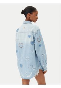 One Teaspoon Koszula jeansowa Everyday Studded 26714 Niebieski Relaxed Fit. Kolor: niebieski. Materiał: bawełna #3