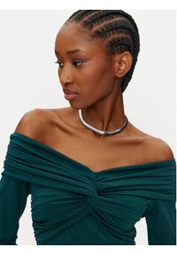 ViCOLO Sukienka wieczorowa TS0240 Zielony Slim Fit. Kolor: zielony. Materiał: syntetyk. Styl: wizytowy #5