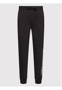 Calvin Klein Jeans Spodnie dresowe J20J218703 Czarny Regular Fit. Kolor: czarny. Materiał: bawełna #2