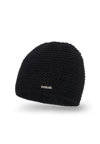 Zimowa czapka damska PaMaMi - Czarny. Kolor: czarny. Materiał: poliamid, akryl. Sezon: zima. Styl: klasyczny #1