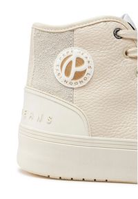 Pepe Jeans Trampki PLS31576 Écru. Materiał: skóra #7