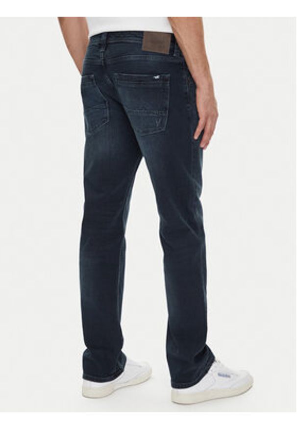 Mustang Jeansy Michigan 1016338 Granatowy Straight Fit. Kolor: niebieski