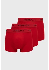 VERSACE - Versace Bokserki (3-pack) męskie kolor czerwony. Kolor: czerwony #1