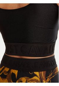 Just Cavalli Top 79PAM204 J0108 Czarny Slim Fit. Kolor: czarny. Materiał: syntetyk #4