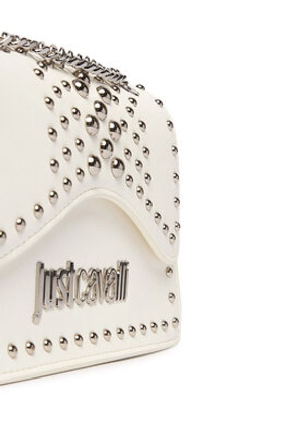 Just Cavalli Torebka 80RA4BP1 ZSD95 Biały. Kolor: biały. Materiał: skórzane