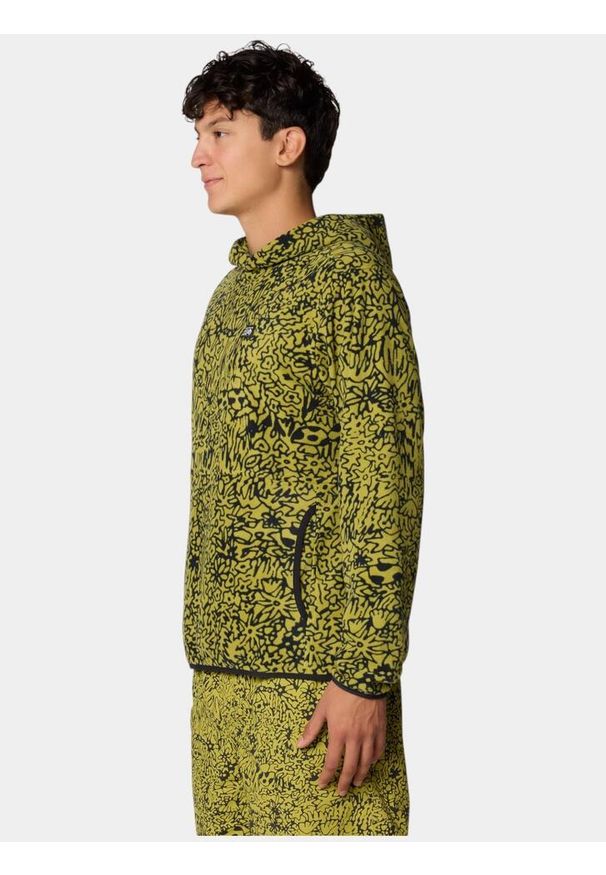 MOUNTAIN HARDWEAR - Sweter męski Mountain Hardwear Microchill. Kolor: zielony. Materiał: polar
