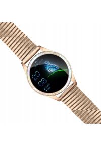 Oro-med - Smartwatch ORO-MED Smart Crystal Złoty. Rodzaj zegarka: smartwatch. Kolor: złoty #2