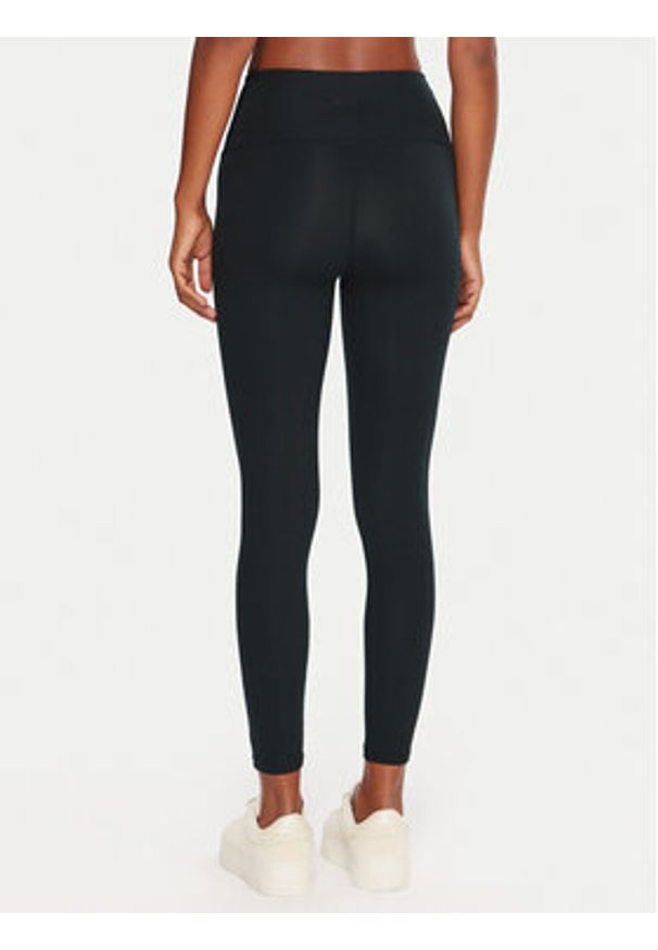 Roxy Legginsy Heart Into It Ankle ERJNP03690 Czarny Slim Fit. Kolor: czarny. Materiał: syntetyk