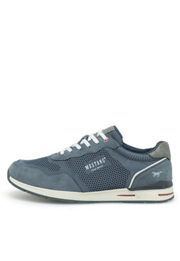 Mustang Sneakersy 4154-317-8 Niebieski. Kolor: niebieski. Materiał: materiał