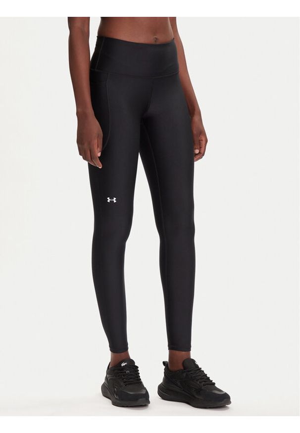 Under Armour Legginsy Armour HiRise Leg 1365336 Czarny. Kolor: czarny. Materiał: syntetyk