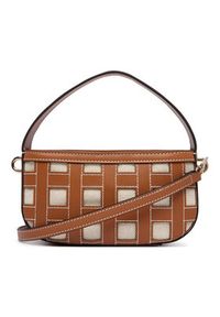 Guess Torebka Frankie Mini HWWG97 36770 Brązowy. Kolor: brązowy. Materiał: skórzane #5