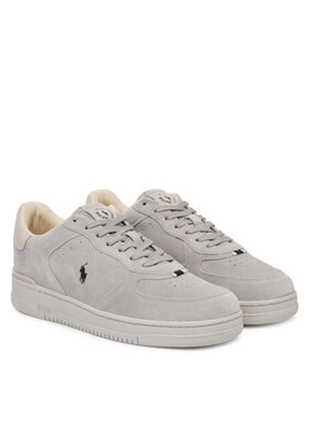 Polo Ralph Lauren Sneakersy 809P13085002 Szary. Kolor: szary. Materiał: zamsz, skóra