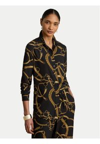 Lauren Ralph Lauren - LAUREN RALPH LAUREN Koszula 200P14013001 Czarny Regular Fit. Kolor: czarny. Materiał: syntetyk #1