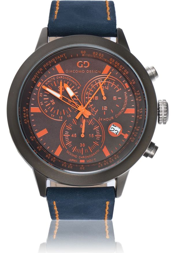 Zegarek Giacomo Design Elegancki męski GD02003. Styl: elegancki