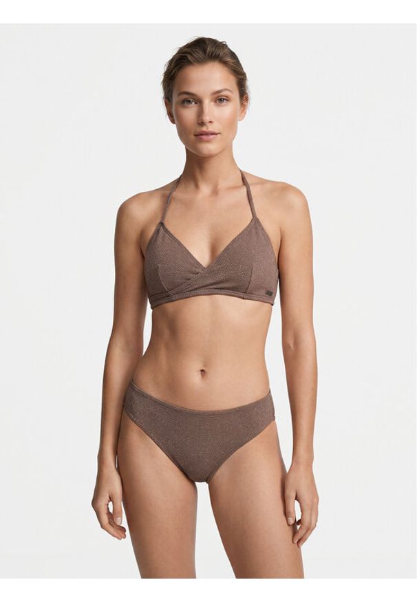 Roxy Bikini Lascaa Brialete ERJX203575 Brązowy. Kolor: brązowy. Materiał: syntetyk