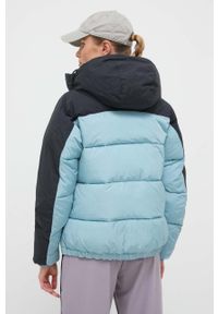 columbia - Columbia kurtka damska kolor niebieski zimowa. Kolor: niebieski. Materiał: włókno, materiał. Sezon: zima #2