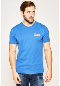 Lee - LEE CHEST LOGO TEE MĘSKI T-SHIRT SUMMER BLUE L64RFENJ 112115899