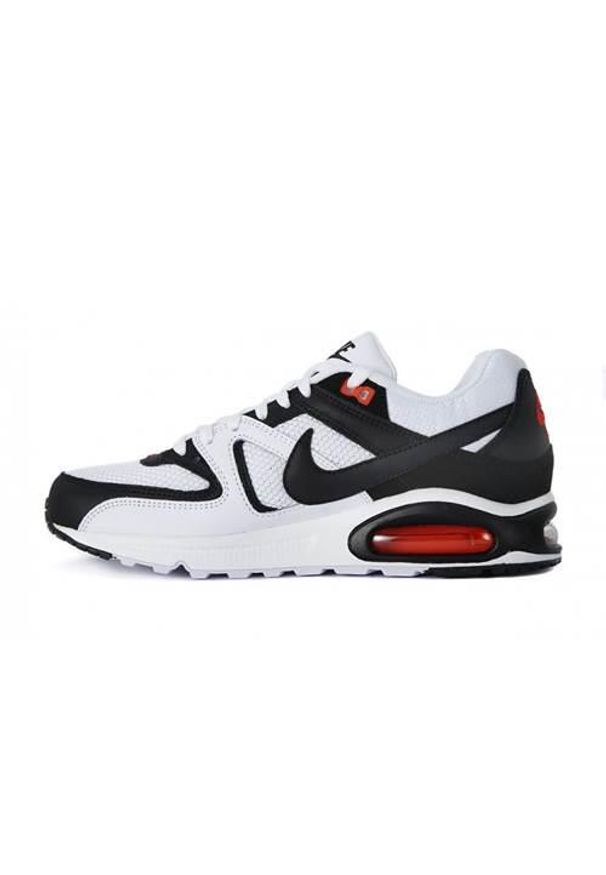Buty do chodzenia damskie Nike Air Max Command. Zapięcie: sznurówki. Kolor: biały, wielokolorowy, czarny. Materiał: guma, materiał, syntetyk, tkanina. Szerokość cholewki: normalna. Model: Nike Air Max. Sport: turystyka piesza
