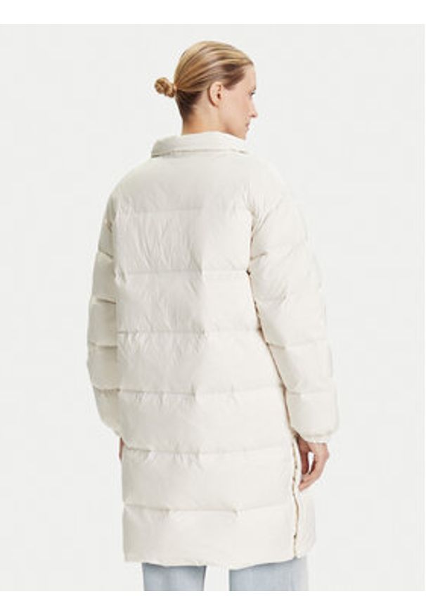 Calvin Klein Jeans Kurtka puchowa Essential LV047D502G Beżowy Regular Fit. Kolor: beżowy. Materiał: syntetyk