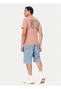 Billabong T-Shirt Crayon Wave EBYZT00525 Różowy jasny Regular Fit. Kolor: różowy. Materiał: bawełna #4