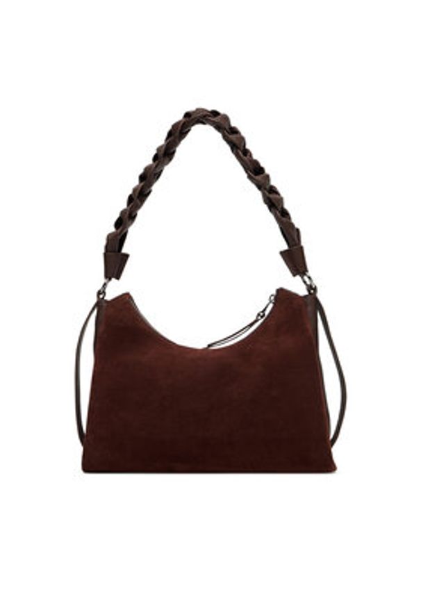 Coccinelle Torebka P6P Boheme Suede Bimaterial E1 P6P 13 03 01 Brązowy. Kolor: brązowy. Materiał: zamszowe, skórzane