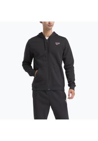 Reebok Fitness - Bluza Reebok Identity SL Fleece FZ. Kolor: czarny. Sport: fitness #1