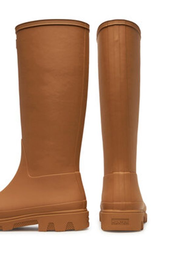 Hunter Kalosze Downpour Tall HFRW0001251 Brązowy. Kolor: brązowy. Materiał: guma