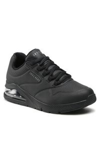 skechers - Skechers Sneakersy Uno 2 155543/BBK Czarny. Kolor: czarny. Materiał: skóra #6