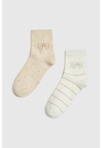 MOODO - Skarpety 2-pack. Materiał: poliester, bawełna, elastan #1