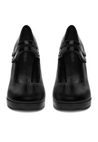 DeeZee Czółenka F3767-2 Czarny. Kolor: czarny. Materiał: skóra #3