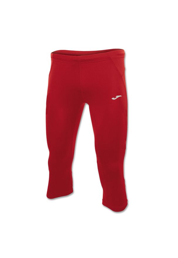 Legginsy do biegania męskie Joma Record 3/4. Kolor: czerwony. Sport: bieganie