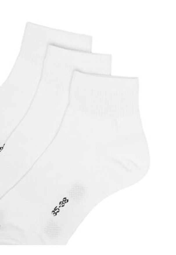 Kappa Skarpety KR_FRESH_SS25 (3-PACK) Biały. Kolor: biały. Materiał: bawełna