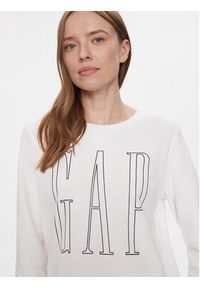 GAP - Gap Bluza 873575-04 Biały Regular Fit. Kolor: biały. Materiał: bawełna