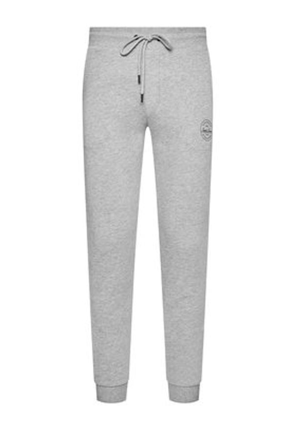 Jack & Jones Spodnie dresowe Gordon 12165322 Szary Regular Fit. Kolor: szary. Materiał: bawełna