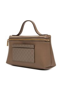 Calvin Klein Kosmetyczka Emblem Aop Beauty Case Giftset LV04F1102G Brązowy. Kolor: brązowy. Materiał: skóra #5